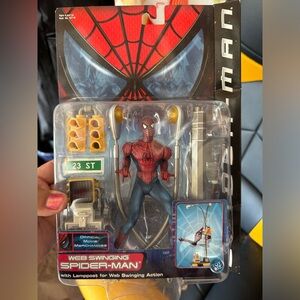 Marvel Comics Movies 2002 Spiderman Toby Maguire 6" Figure VERY RARE